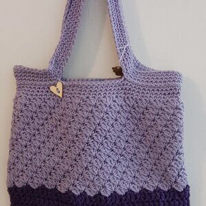 Hand crocheted purse